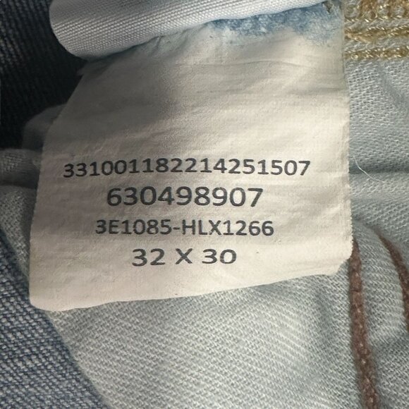 Hollister Mens 32x30 Blue Jeans Skinny Fit Advanced Stretch Distressed Ripped - Picture 11 of 13